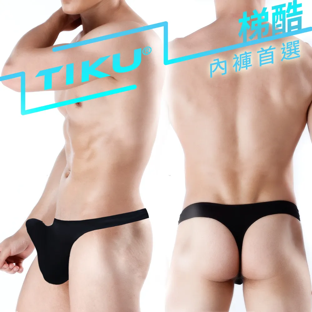 TIKU 梯酷 性感 凸立囊袋 冰絲 舒適透氣 男三角丁字男內褲 -紅色 (RP8002) 歷史價格詳細信息