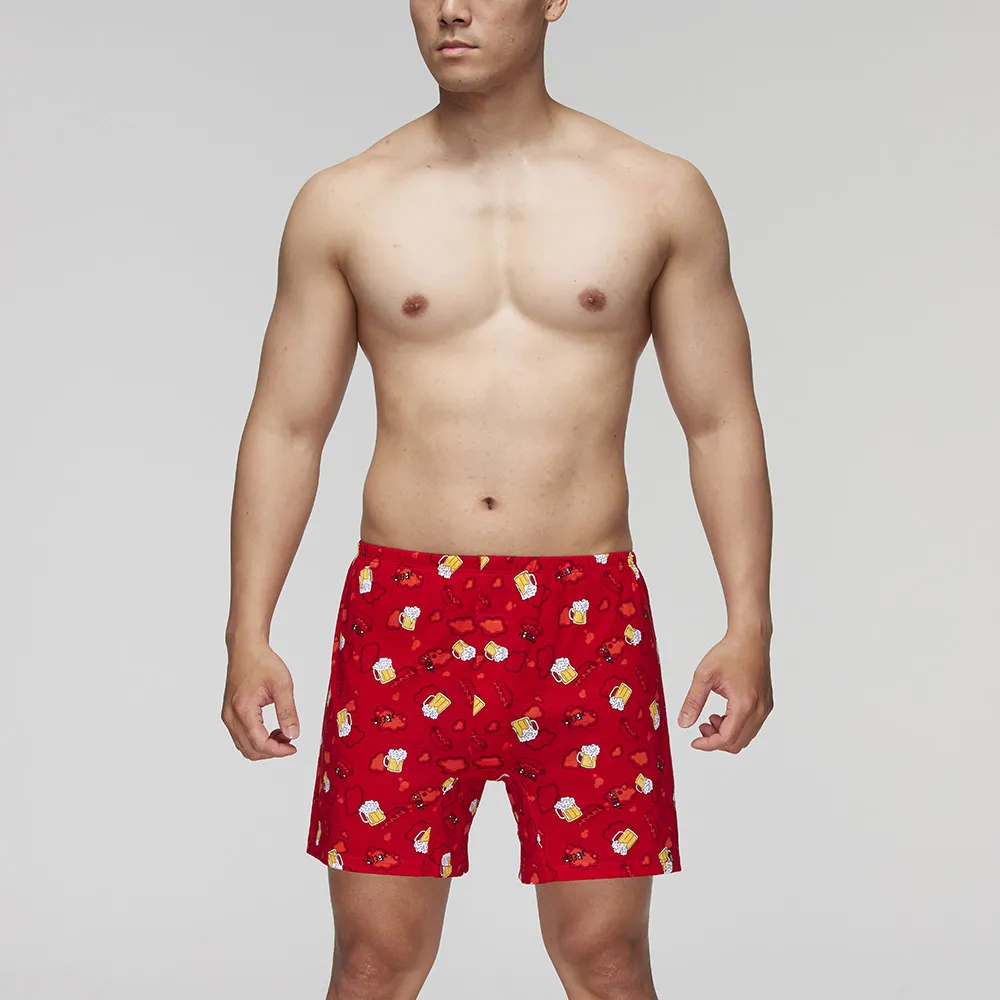 DADADO-月慶中秋 M-3L印花四角男內褲(深藍) 天然絲光棉-吸濕排汗-GHQ428DB 歷史價格詳細信息