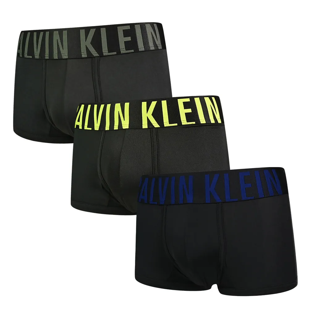 Calvin Klein 三入組 Pro Fit 4D超細柔纖維 四角褲/平口褲/CK內褲(黑、藍、白) 歷史價格詳細信息