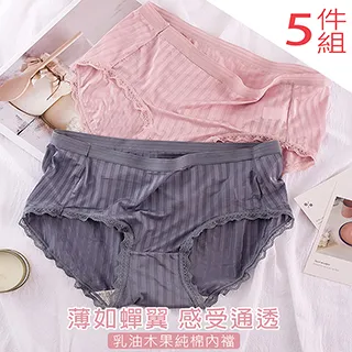 冰絲涼感無痕內褲5件組 歷史價格詳細信息