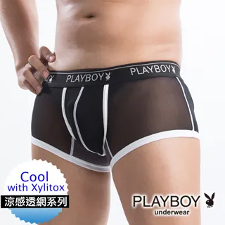 【Playboy】立體魔術激透低腰四角褲(翠藍) 歷史價格詳細信息