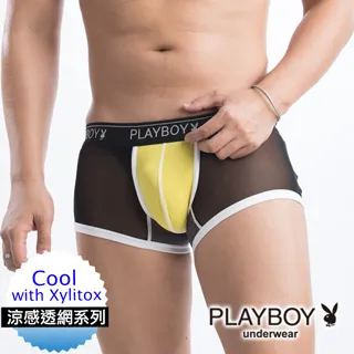 【Playboy】立體魔術激透低腰四角褲(翠藍) 歷史價格詳細信息