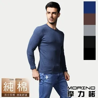 【MORINO摩力諾】長袖棉毛彩色圓領衫2入組 歷史價格詳細信息