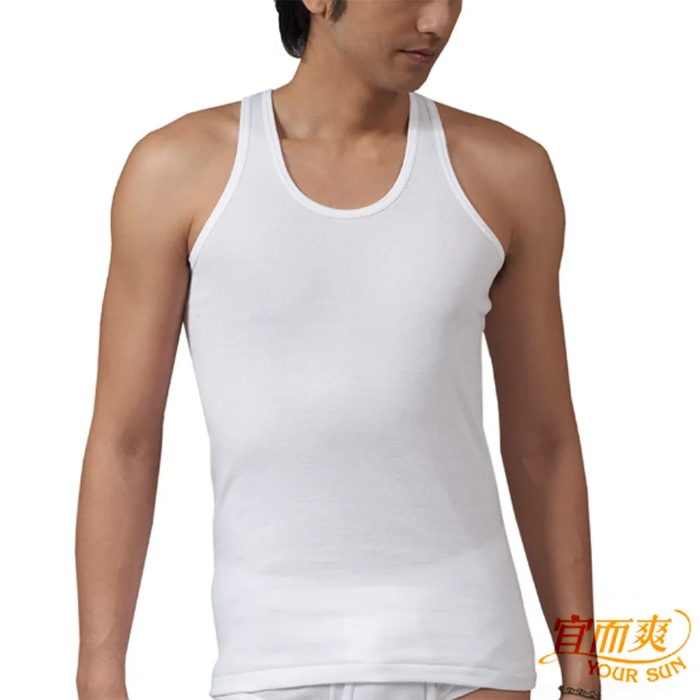 【宜而爽】時尚羅紋型男短袖背心~4件組 歷史價格詳細信息