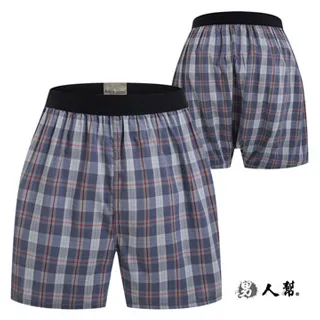 【男人幫大尺碼】Z0322-舒適格紋四角褲-男 歷史價格詳細信息