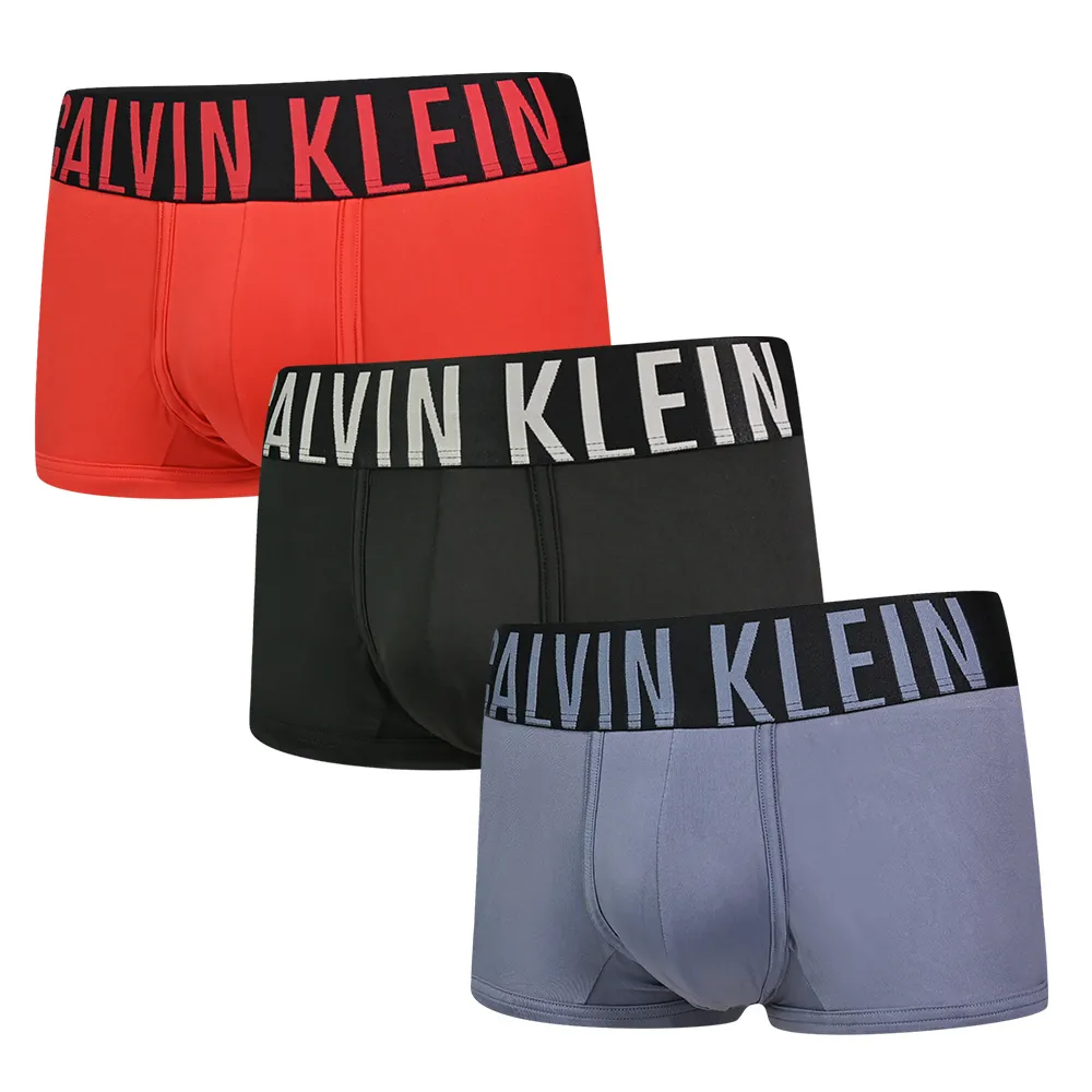 Calvin Klein 三入組 Pro Fit 4D超細柔纖維 四角褲/平口褲/CK內褲(黑、藍、白) 歷史價格詳細信息