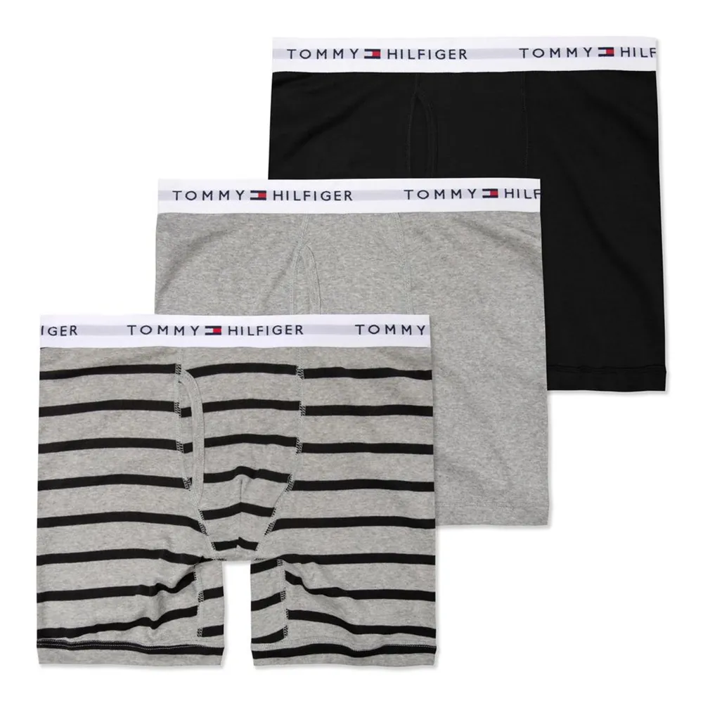 【Tommy Hilfiger】三件組合 男生 輕薄涼感 超細纖維性 四角內褲 男款 歷史價格詳細信息
