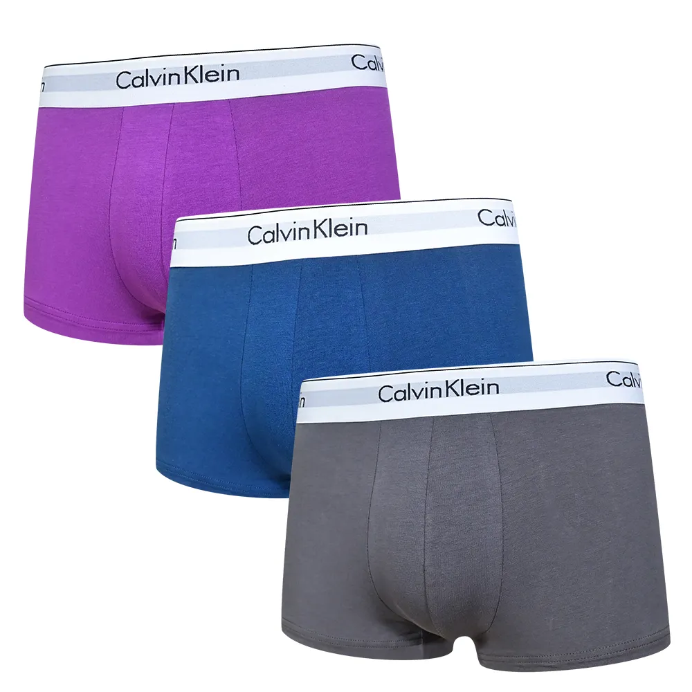 Calvin Klein 三入組 Pro Fit 4D超細柔纖維 四角褲/平口褲/CK內褲(黑、藍、白) 歷史價格詳細信息
