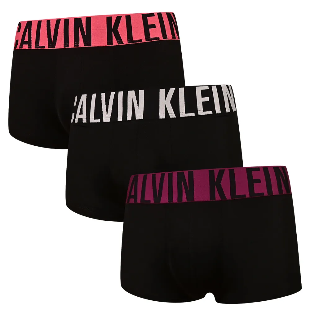 Calvin Klein 三入組 Pro Fit 4D超細柔纖維 四角褲/平口褲/CK內褲(黑、藍、白) 歷史價格詳細信息
