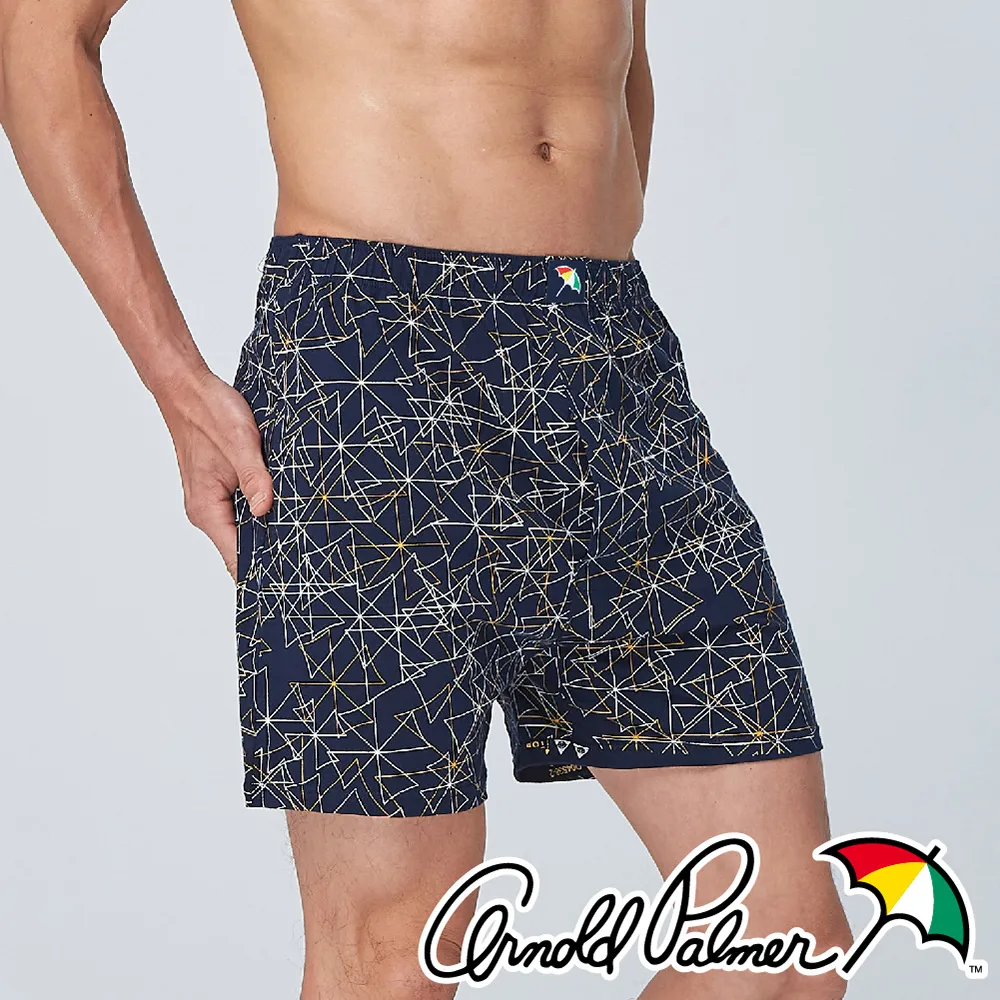 【Arnold Palmer】幾何運動針織開門襟平口褲-丈青 價格比較,價格查詢,歷史價格詳細信息