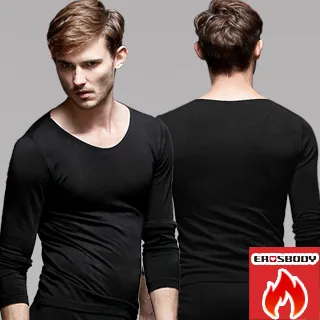 EROSBODY 男日本機能纖維蓄熱保暖內衣發熱衣 藏青 歷史價格詳細信息