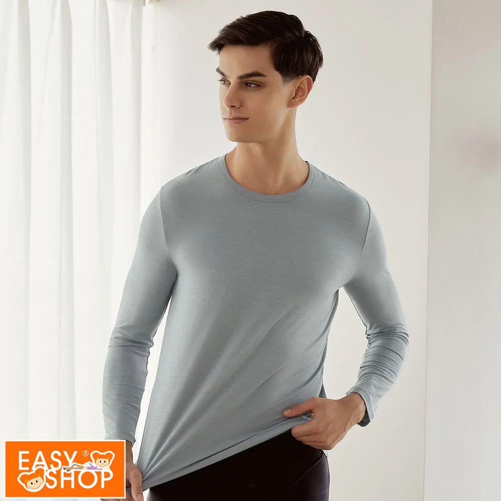 【EASY SHOP】iONNO-石墨烯科技保暖衣-深層循環保暖蓄溫男仕長袖上衣-黑墨灰 歷史價格詳細信息