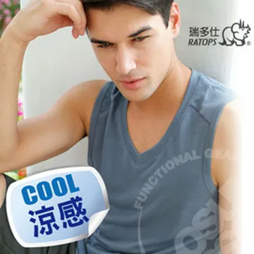 【RATOPS】男款 Coolmax 圓領快乾排汗內衣/隔熱/鐵灰 DE7002 歷史價格詳細信息