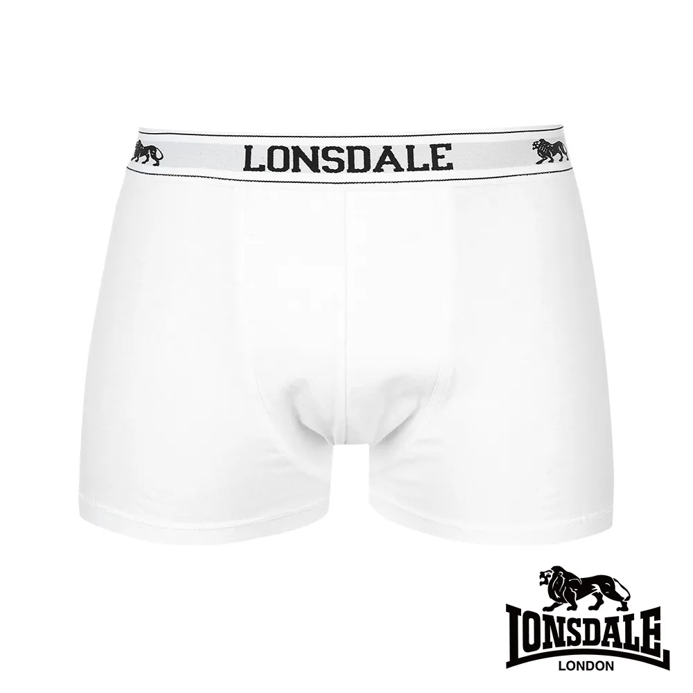 LONSDALE 英國小獅-英式極簡風-高彈性平口褲(2入)-黑色 LT422011 歷史價格詳細信息