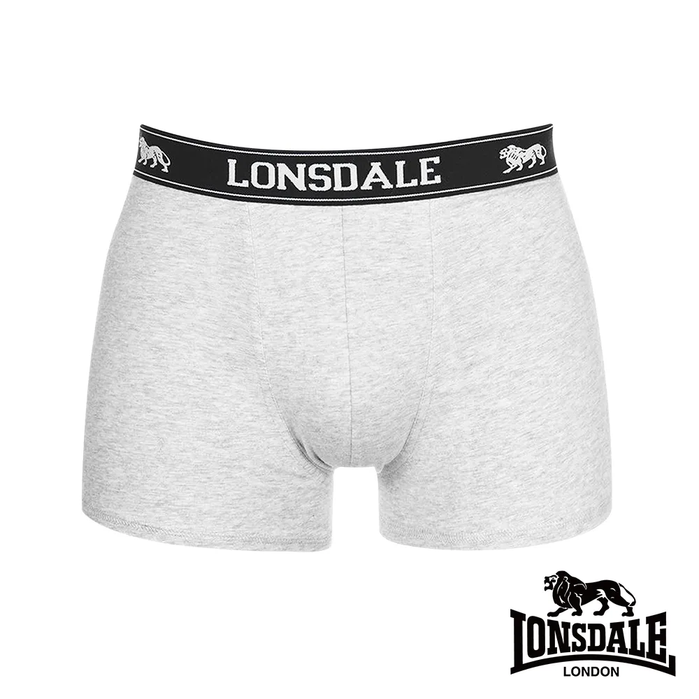 LONSDALE 英國小獅-英式極簡風-高彈性平口褲(2入)-黑色 LT422011 歷史價格詳細信息