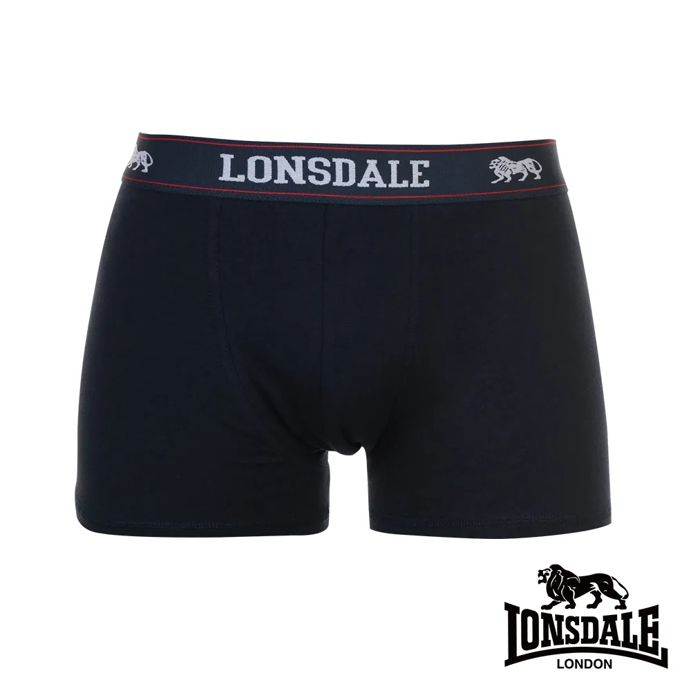 LONSDALE 英國小獅-英式極簡風-高彈性平口褲(2入)-黑色 LT422011 歷史價格詳細信息