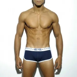 【ES Collection】UN488基本款運動四角褲 7 DAYS ES經典時尚平口四角內褲-《Men Style》 歷史價格詳細信息