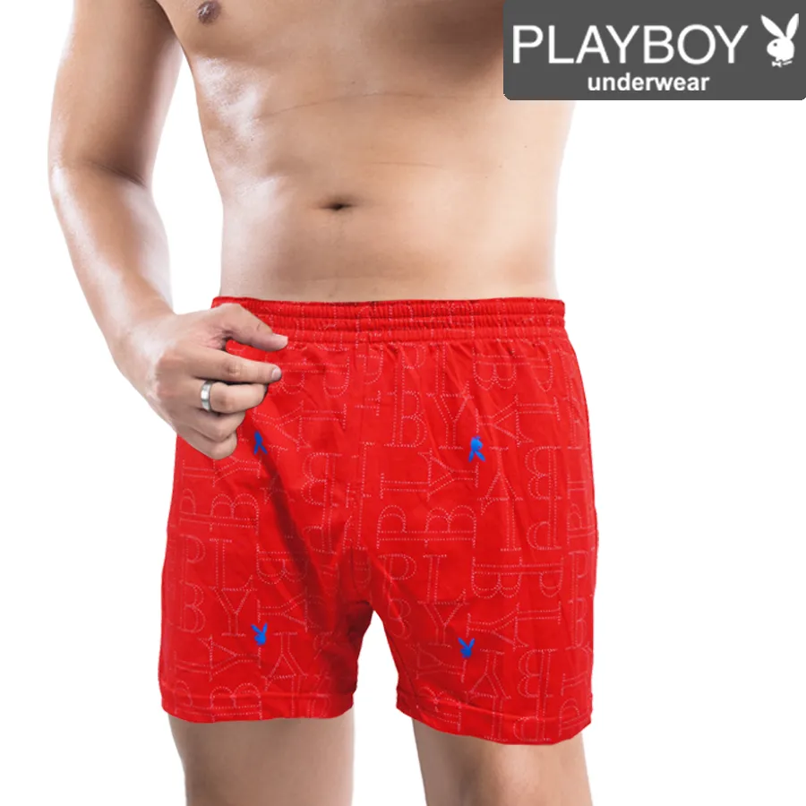 PLAYBOY 時尚印花平織四角褲-單件 歷史價格詳細信息