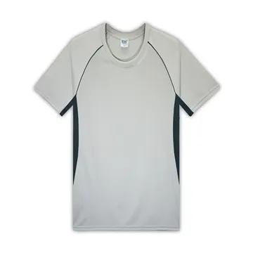 HENIS V領陽離子撞色車線機能短袖衫-湖藍 歷史價格詳細信息