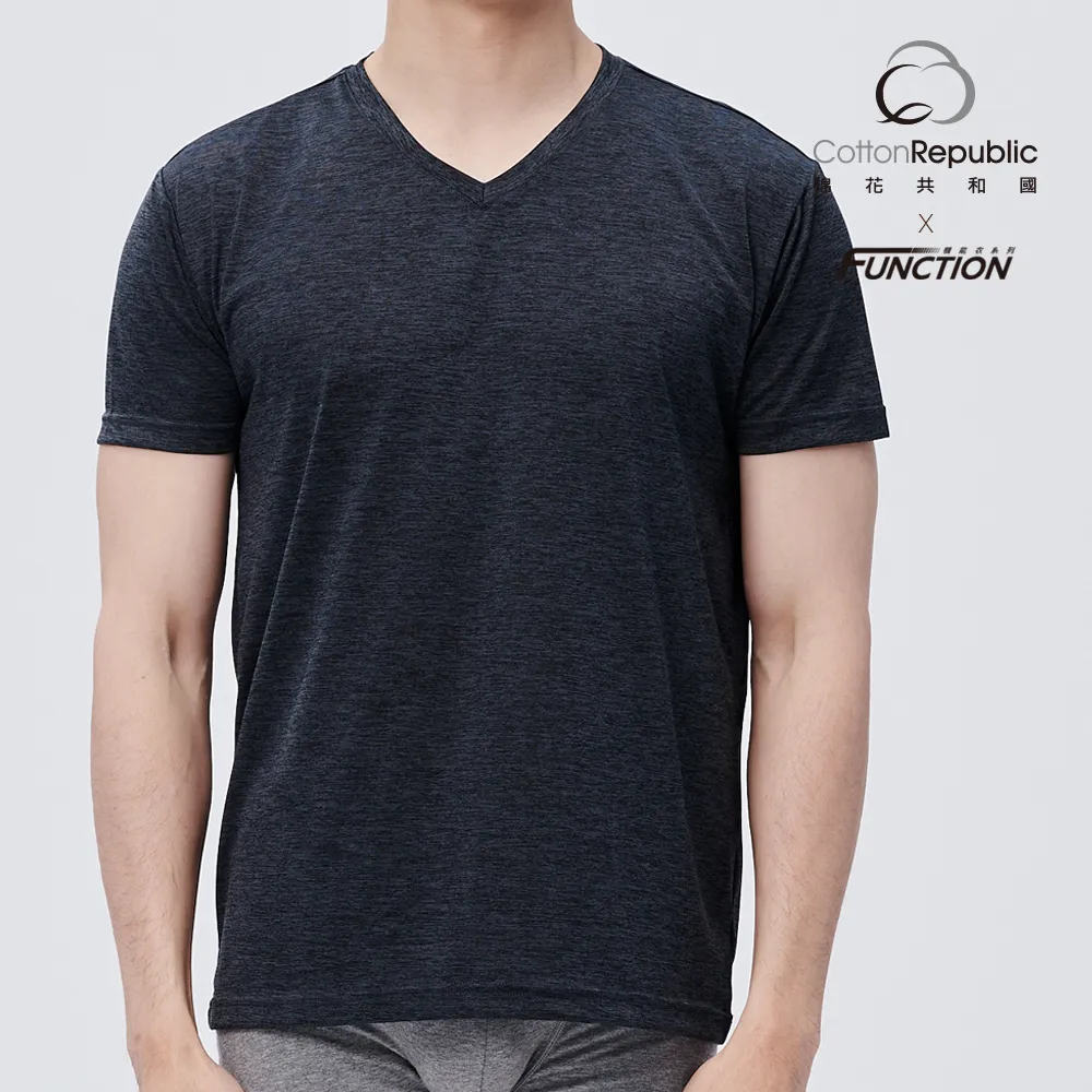 【棉花共和國】勁涼速乾V領短袖衫 歷史價格詳細信息