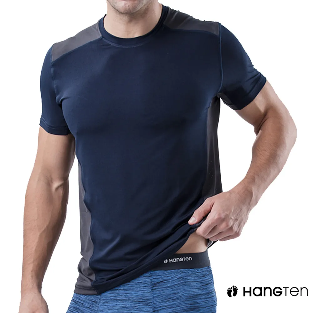 HANG TEN MIT陽離子速乾短袖 吸濕快乾 親膚舒適_3色可選(HT-B12010) 歷史價格詳細信息