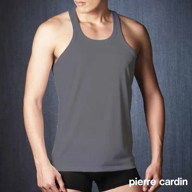 Pierre Cardin皮爾卡登 速乾緹紋挖背背心(藍色) 歷史價格詳細信息