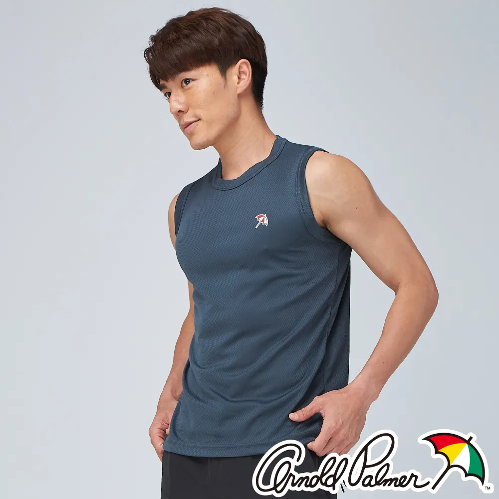 【Arnold Palmer】急速乾Ｖ領寬肩背心-藍灰 歷史價格詳細信息
