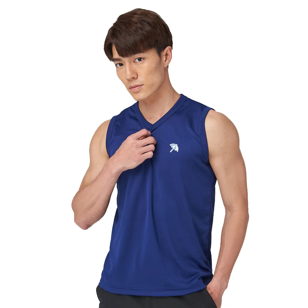 【Arnold Palmer】急速乾Ｖ領寬肩背心-藍灰 歷史價格詳細信息