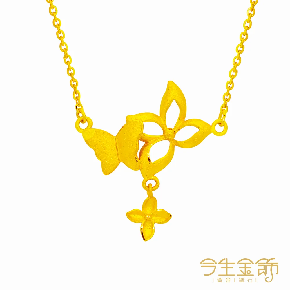 黃金項鍊 珍情系列 珍珠+黃金輕時尚 9999純金 晶漾金飾鑽石JingYang Jewelry 歷史價格詳細信息