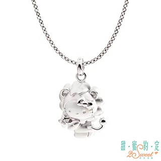 甜蜜約定 HelloKitty 獅子座Kitty純銀墜子 送項鍊 歷史價格詳細信息