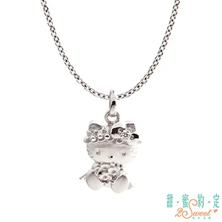甜蜜約定 HelloKitty 獅子座Kitty純銀墜子 送項鍊 歷史價格詳細信息