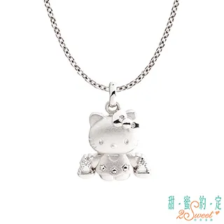 甜蜜約定 HelloKitty 獅子座Kitty純銀墜子 送項鍊 歷史價格詳細信息