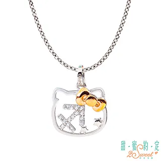 甜蜜約定 HelloKitty 射手座Kitty純銀墜子 送項鍊 歷史價格詳細信息
