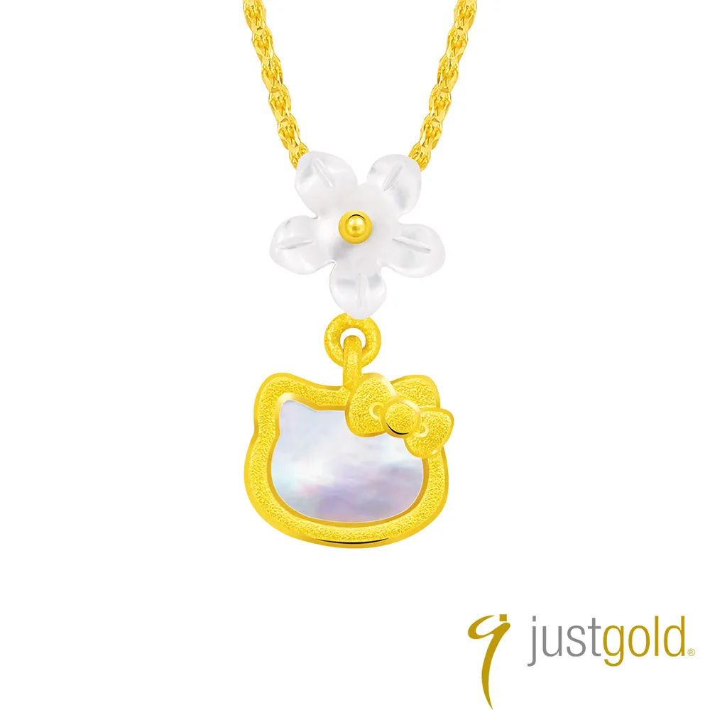 【Just Gold 鎮金店】花影系列 花綻 黃金項鍊(圓形) 歷史價格詳細信息