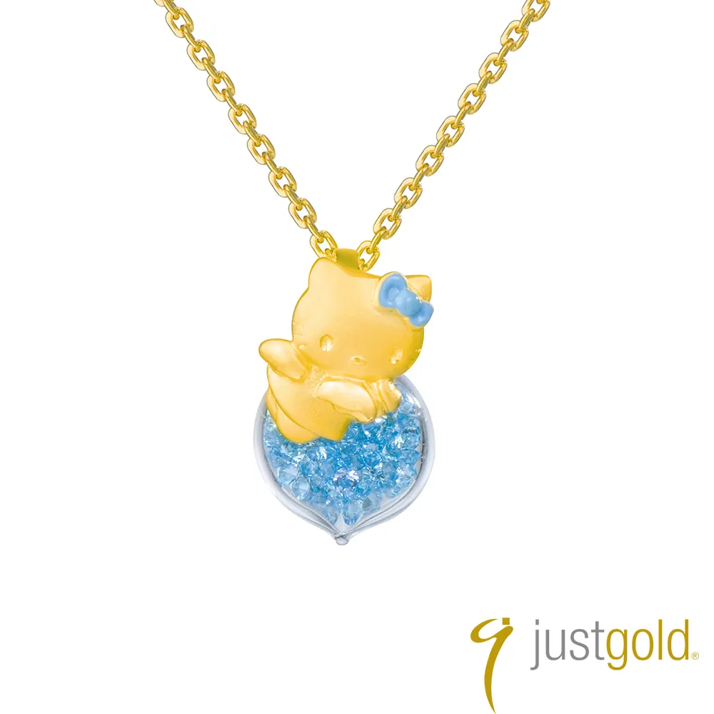 【Just Gold 鎮金店】天使的禱告 黃金吊墜(不含鍊) 歷史價格詳細信息