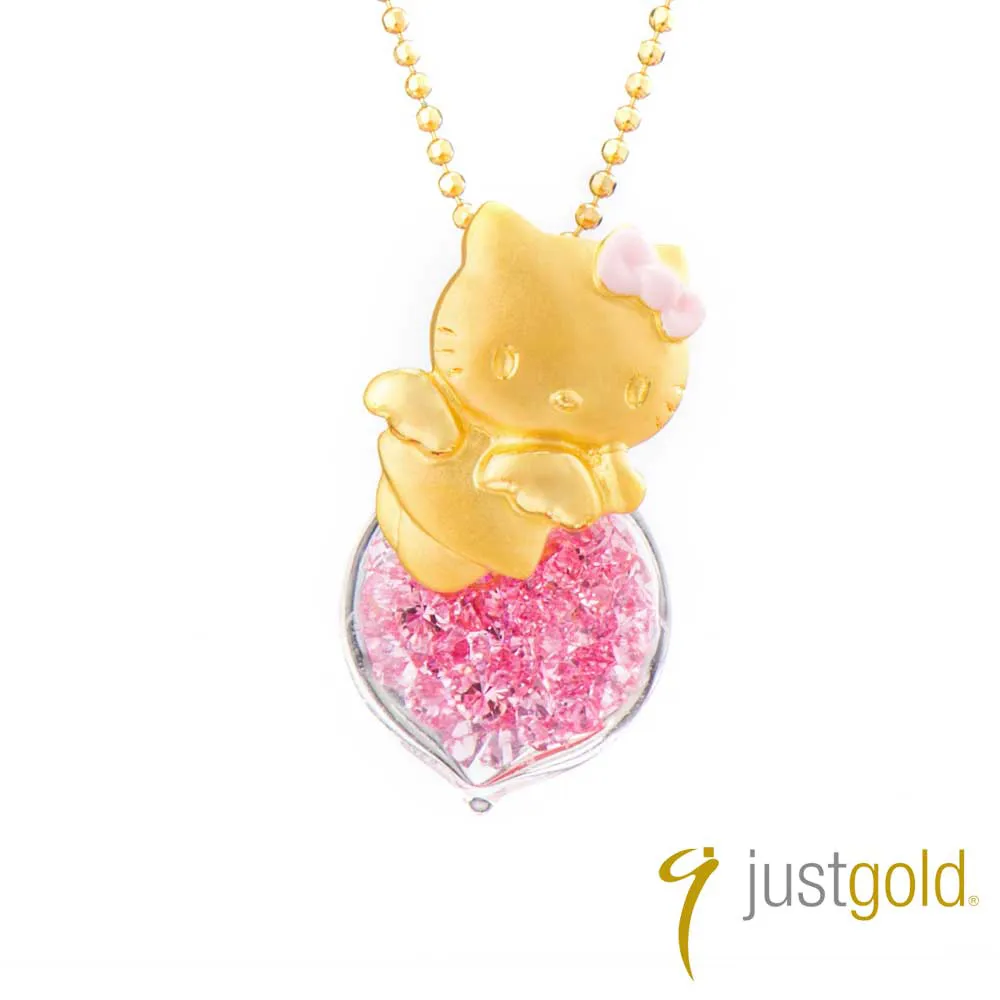 【Just Gold 鎮金店】天使的禱告 黃金吊墜(不含鍊) 歷史價格詳細信息