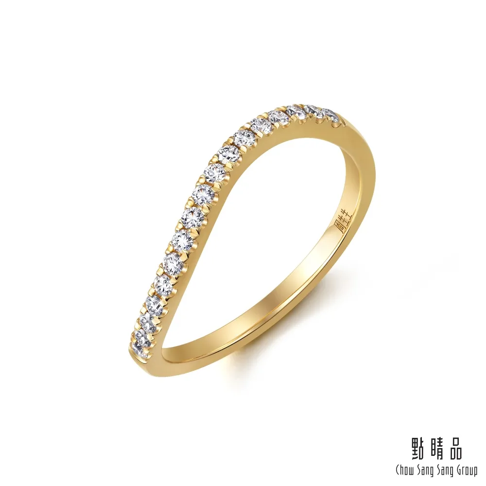 點睛品 Promessa 17分 18K玫瑰金 星宇系列 鑽石戒指/線戒 歷史價格詳細信息