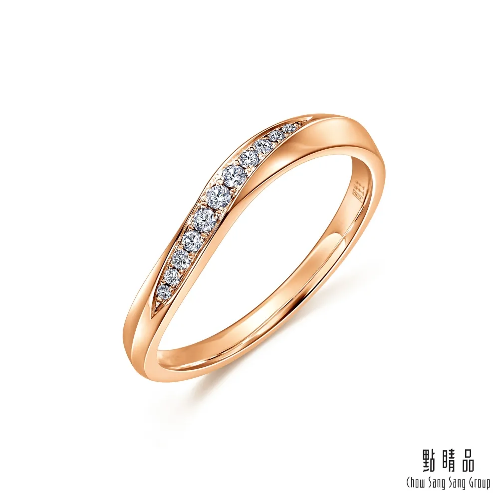 點睛品 PROMESSA 星宇系列 18K金鑽石戒指(女戒) 歷史價格詳細信息