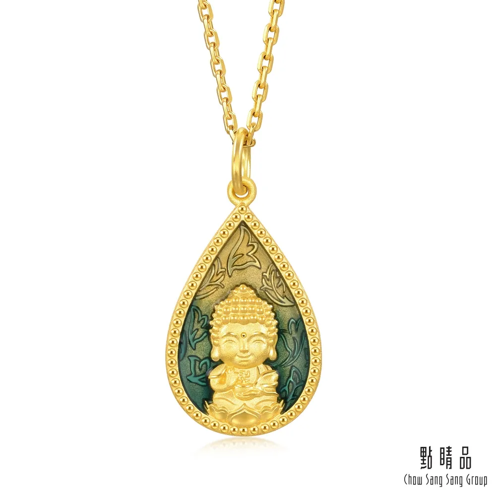 點睛品 藥師佛 9999黃金項鍊_計價黃金 歷史價格詳細信息