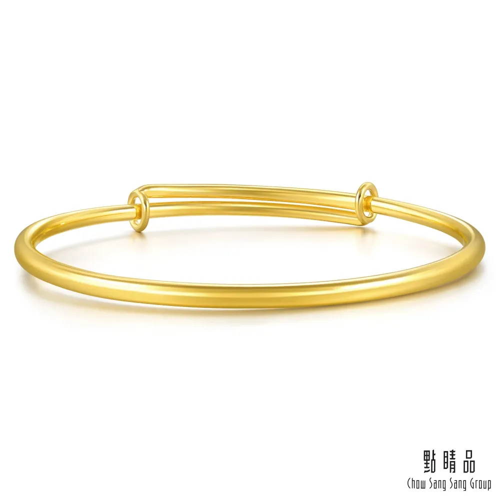 點睛品 簡約黃金手環／手鐲_計價黃金 歷史價格詳細信息