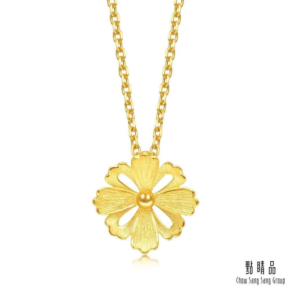 點睛品 格桑花黃金項鍊_計價黃金 歷史價格詳細信息