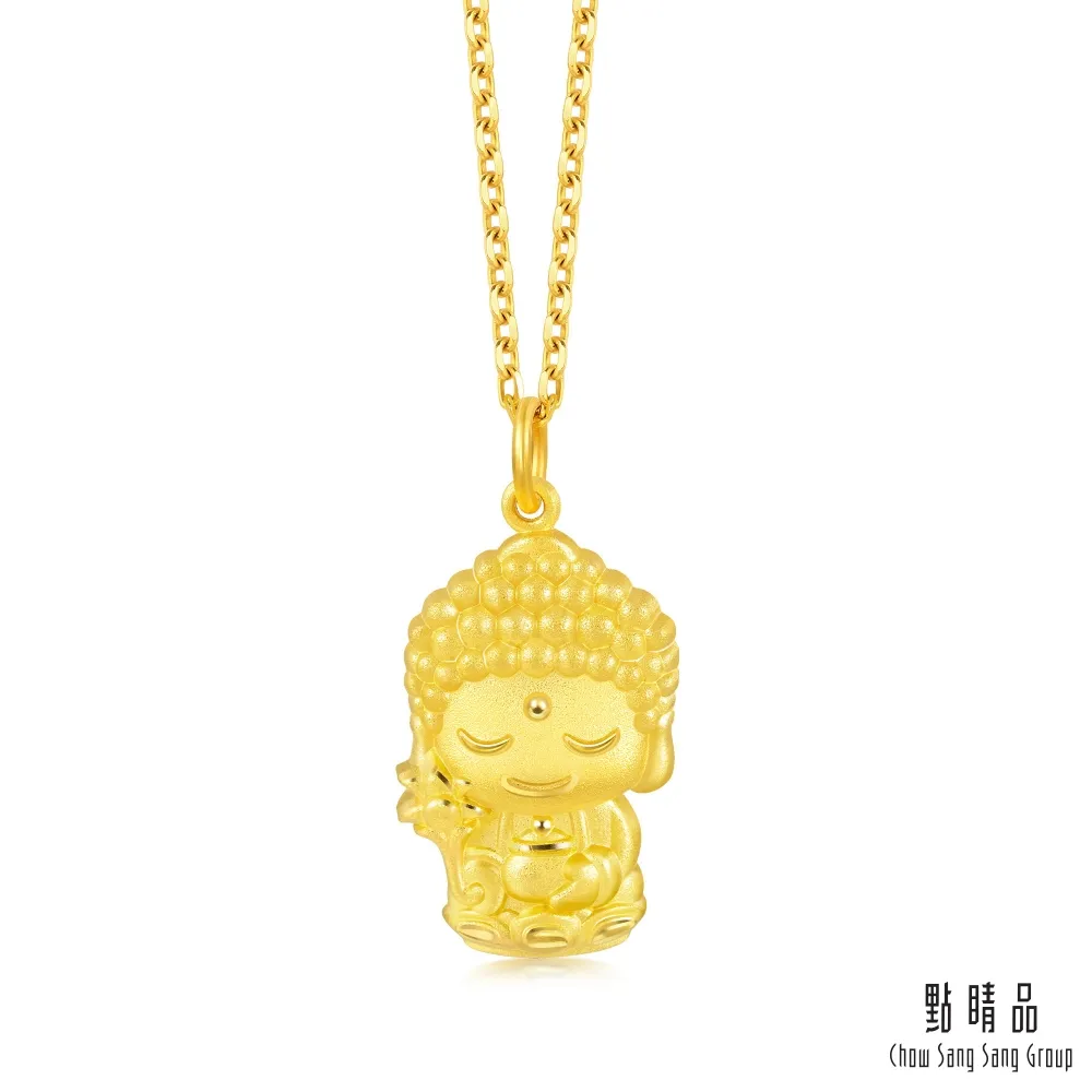 點睛品 藥師佛 9999黃金項鍊_計價黃金 歷史價格詳細信息