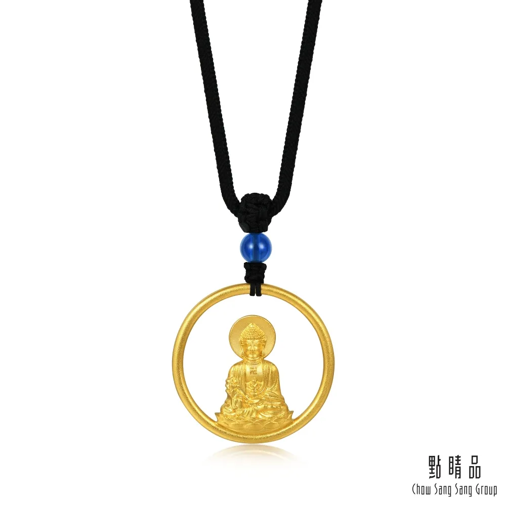 點睛品 藥師佛 9999黃金項鍊_計價黃金 歷史價格詳細信息