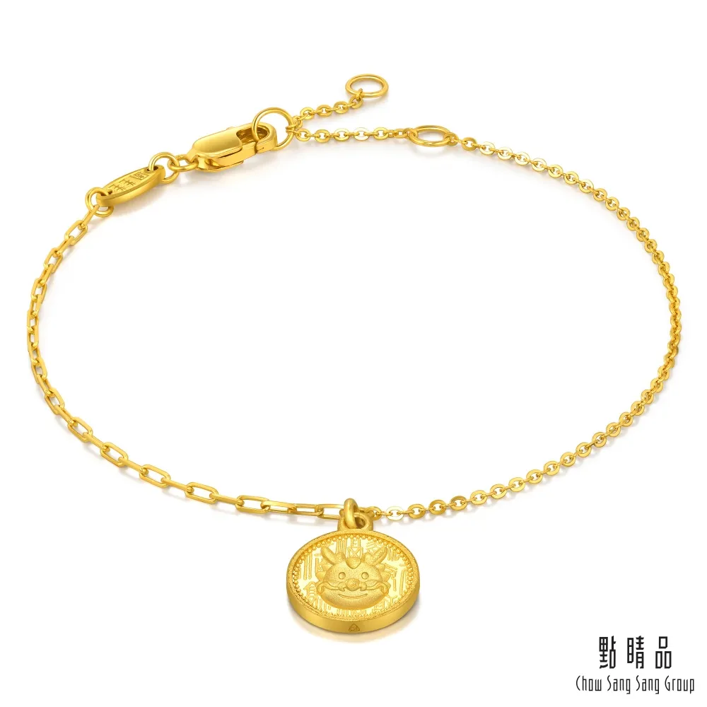 【點睛品】福星龍寶寶 黃金串珠禮盒(彌月/生日/紀念) 歷史價格詳細信息