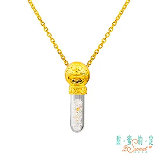 哆啦A夢黃金項鍊 正版授權 黃金墜  PE-7272 晶漾金飾鑽石JingYang Jewelry 歷史價格詳細信息