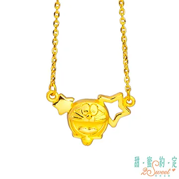 《Doraemon》小福星哆啦A夢 黃金項鍊 價格比較,價格查詢,歷史價格詳細信息