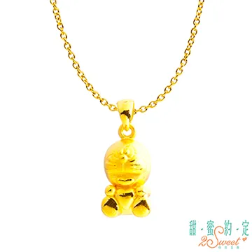 【Doraemon 哆啦A夢】黃金墜 立體哆啦A夢大頭款 歷史價格詳細信息