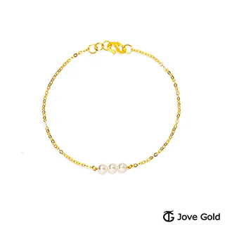 JoveGold漾金飾 珍幸運黃金/天然珍珠耳環 歷史價格詳細信息