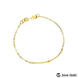 Jove Gold 漾金飾 知足黃金紅繩手鍊 歷史價格詳細信息