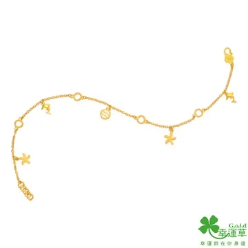 幸運草 閃耀幸福黃金腳鍊 歷史價格詳細信息